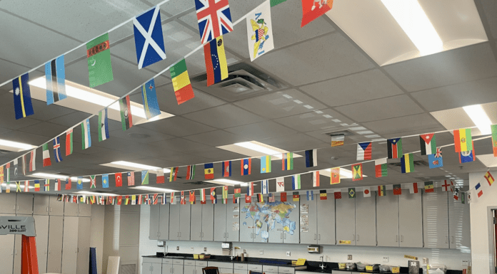 moving classrooms every year when teaching